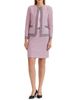 Ming Wang Ming Wang Plus Size Shell Stitch Knit Jacket - 2