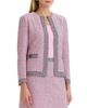 Ming Wang Ming Wang Plus Size Shell Stitch Knit Jacket - 4