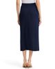 Ming Wang Ming Wang Plus Straight Floral Jacquard Soft Knit Maxi Skirt - 3