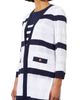 Ming Wang Ming Wang Rib Stripe Sheer Knit Jacket - 3