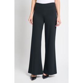 Ming Wang Ming Wang Stretch Deco Crepe Wide-Leg Pants