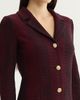 Ming Wang Ming Wang x Anna Marie A-Line Flounce Hem Tweed Knit Dress - 5