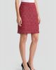 Ming Wang Ming Wang x Anna Marie A-Line Fringe Trim Tweed Knit Skirt - 3