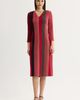 Ming Wang Ming Wang x Anna Marie Lurex Soft Knit Sheath Dress - 1