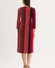 Ming Wang Ming Wang x Anna Marie Lurex Soft Knit Sheath Dress - 4