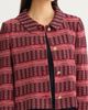 Ming Wang Ming Wang x Anna Marie Multi Stitch Cropped Knit Jacket - 5