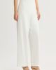 Ming Wang Ming Wang x Anna Marie Pintuck Stretch Deco Crepe Wide Leg Pant - 3
