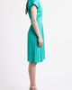 Ming Wang Ming Wang x Tanya Foster Pleated Rib Fit & Flare Dress - 3