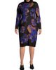 Ming Wang Women's Floral Knit Midi-Dress - 3