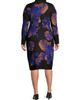 Ming Wang Women's Floral Knit Midi-Dress - 5