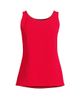 Ming Wang Women's Ming Wang x Tanya Foster Deco Scoopneck Stretch-Crepe Tank Top - 1