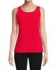 Ming Wang Women's Ming Wang x Tanya Foster Deco Scoopneck Stretch-Crepe Tank Top - 3