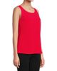 Ming Wang Women's Ming Wang x Tanya Foster Deco Scoopneck Stretch-Crepe Tank Top - 4