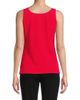 Ming Wang Women's Ming Wang x Tanya Foster Deco Scoopneck Stretch-Crepe Tank Top - 5