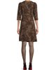 Ming Wang Women's Missy Floral A-Line Knee-Length Dress - 5