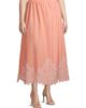 Ming Wang Women's Plus Embroidered Hem Maxi Skirt - 4