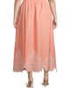 Ming Wang Women's Plus Embroidered Hem Maxi Skirt - 5