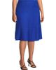 Ming Wang Women's Plus Knit A-Line Midi-Skirt - 4