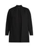 Ming Wang Women's Plus Size Deco Crepe Open-Front Jacket - 7