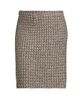 Ming Wang Women's Plus Size Pencil Tweed Knee-Length Skirt - 1