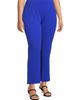 Ming Wang Women's Plus Stretch Deco Crepe Straight-Fit Pants - 4