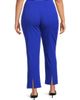 Ming Wang Women's Plus Stretch Deco Crepe Straight-Fit Pants - 5