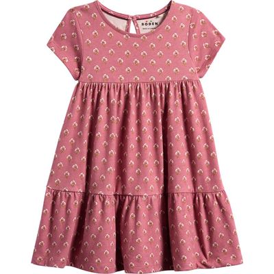 Mini Boden Mini Boden Ariel Floral Print Jersey Dress