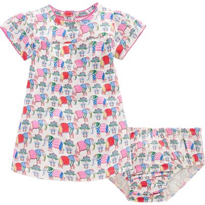Mini Boden Mini Boden Gathered Jersey Dress