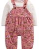 Mini Boden Mini Boden Jersey Dungaree Set - 1