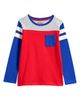 Mini Boden Mini Boden Kid' Colorblock Cotton Pocket T-Shirt - 1