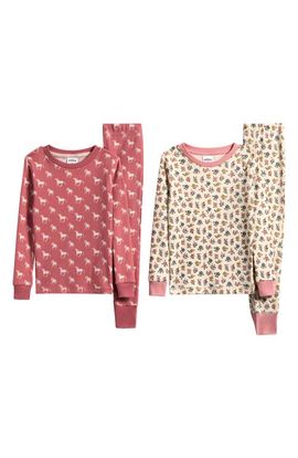 Mini Boden Mini Boden Kids' 2-Pack Cotton Pajamas