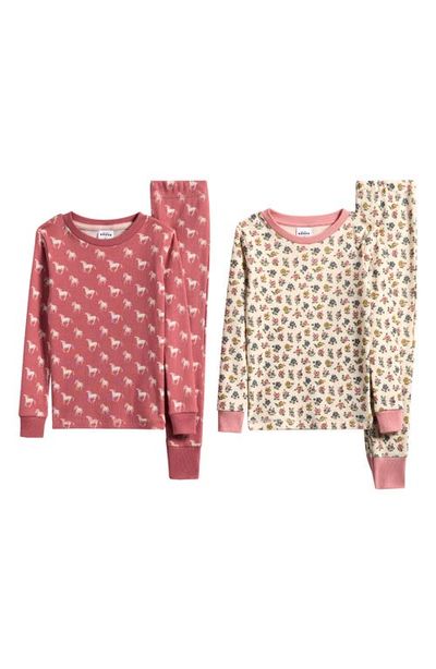 Mini Boden Mini Boden Kids' 2-Pack Cotton Pajamas