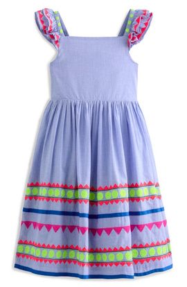 Mini Boden Mini Boden Kids' Annalisa Twirly Embroidered Sundress