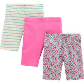 Mini Boden Mini Boden Kids' Assorted 3-Pack Stretch Cotton Cycling Shorts