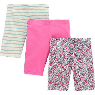 Mini Boden Mini Boden Kids' Assorted 3-Pack Stretch Cotton Cycling Shorts