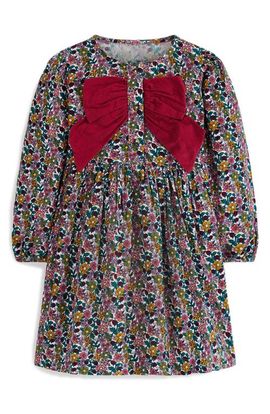Mini Boden Mini Boden Kids' Bow Corduroy Dress