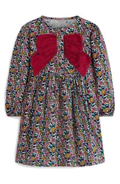Mini Boden Mini Boden Kids' Bow Corduroy Dress