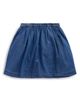 Mini Boden Mini Boden Kids' Button Front Chambray Skirt - 2