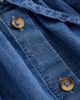 Mini Boden Mini Boden Kids' Button Front Chambray Skirt - 3
