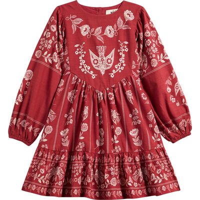 Mini Boden Mini Boden Kids' Celia Wing Sleeve Cotton Dress
