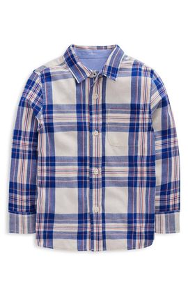 Mini Boden Mini Boden Kids' Check Cotton Shirt