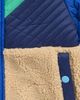 Mini Boden Mini Boden Kids' Chevron Quilted Fleece Jacket - 2