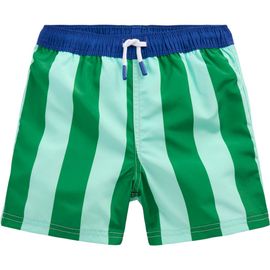 Mini Boden Mini Boden Kids' Contrast Stripe Swim Trunks 