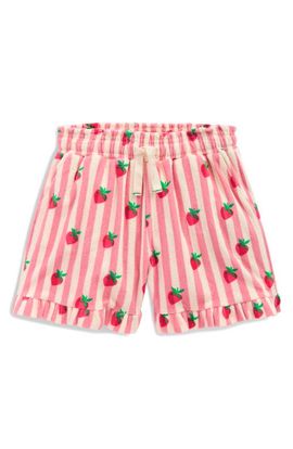 Mini Boden Mini Boden Kids' Cotton Blend Terry Ruffle Shorts