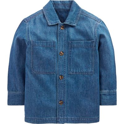Mini Boden Mini Boden Kids' Denim Overshirt