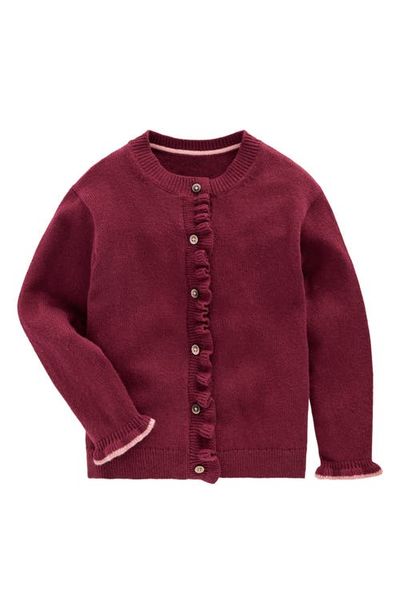 Mini Boden Mini Boden Kids' Everyday Frilled Cardigan