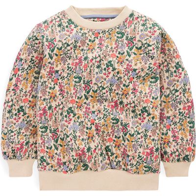 Mini Boden Mini Boden Kids' Floral Print Sweatshirt