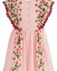 Mini Boden Mini Boden Kids' Floral Strawberry Embroidered Flutter Sleeve Dress - 2