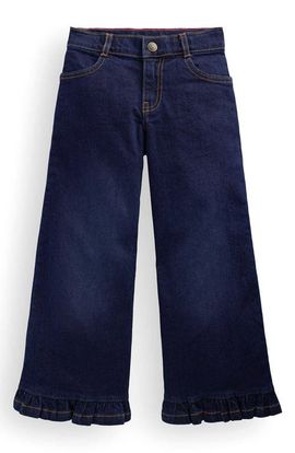 Mini Boden Mini Boden Kids' Frill Hem Wide Leg Jeans
