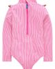 Mini Boden Mini Boden Kids' Frill Long Sleeve One-Piece Rashguard Swimsuit - 2